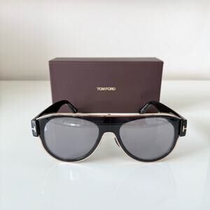 NEW!!! Tom Ford Lyle-02 TF1074 01C unisex sunglasses Authentic Retail 580$